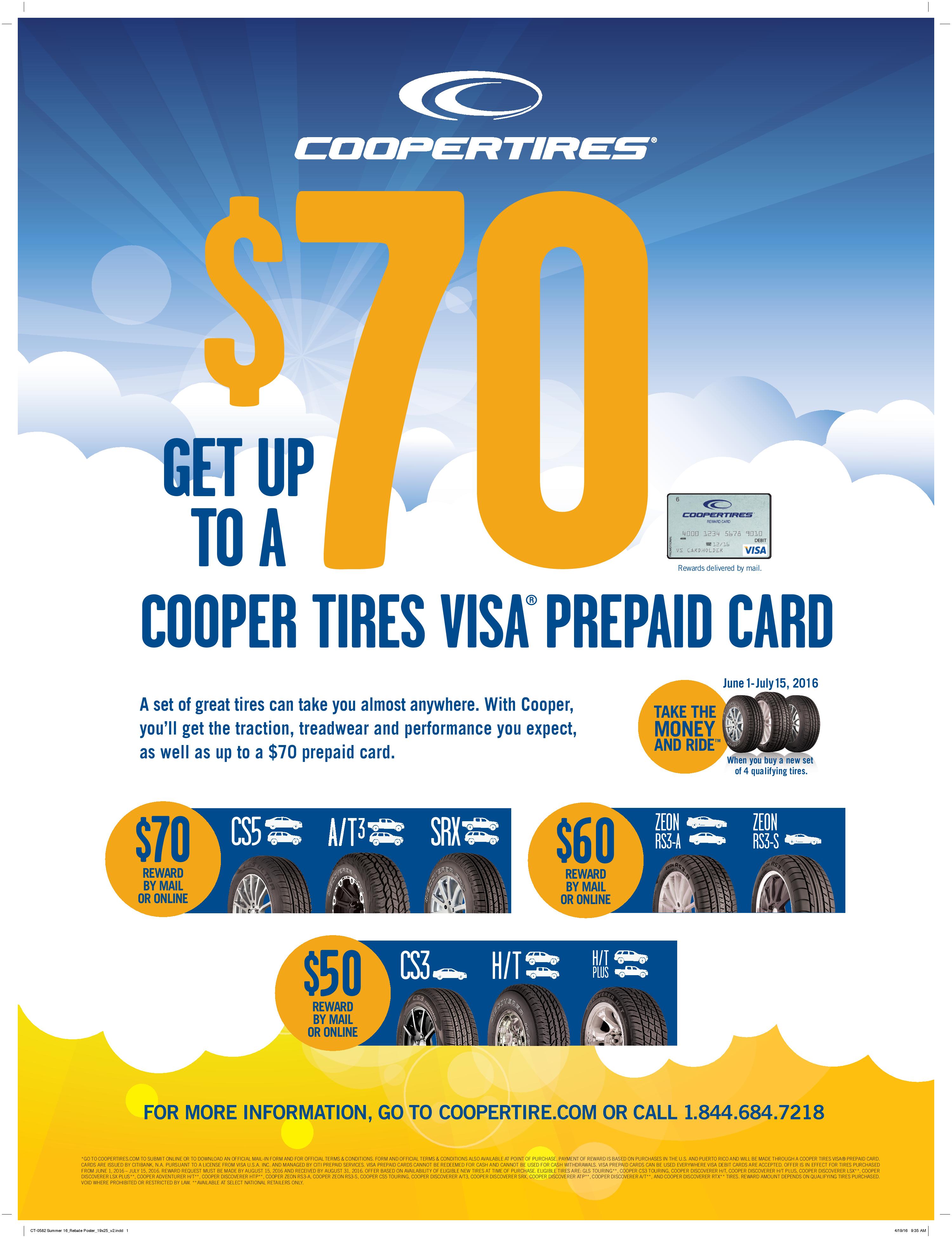 cooper tire rebate Dayton Used Tires, New Tires Neace Tire